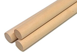 1/8x36" Birch Dowel