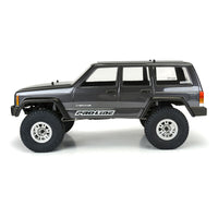 2001 Jeep Cherokee Clear Body for 12.3 inches (313mm) Wheelbase Scale Crawlers