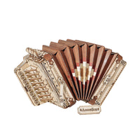 3D Modern Wooden Puzzle: Accordion