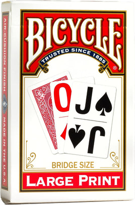 Bicycle Large Print Playing Cards