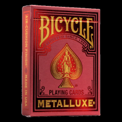 Bicycle Metalluxe Holiday Red