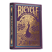 Bicycle Purple Peacock Playing Cards