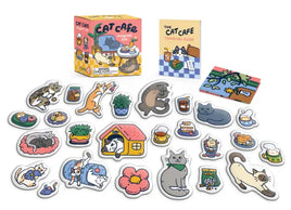 Mini Kit: Cat Cafe Magnet Set