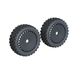 Arrma - dBoots '2-HO' Tire Set Glued ARA550118