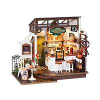 DIY Miniature  House Kit Slow Life Cafe