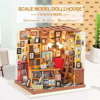 DIY Miniature  House Kit - Sam's Study