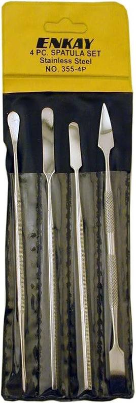 ENKAY - 4pc Spatula Set (Stainless Steel)