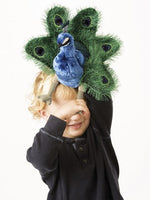 Small Peacock Hand Puppet