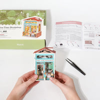 DIY Miniature  House Kit - Free Time Bookshop