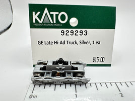 GE Late Hi-Ad Truck, Silver (N-Scale)