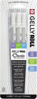 Gelly Roll Pens White (Fine, Medium & Bold Point): 3 Piece