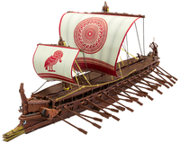 Premium Series Greek Trireme Metal Earth Model Kit