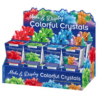 Make & Display: Colorful Crystals