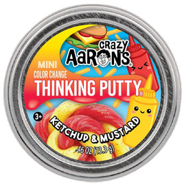 Ketchup and Mustard Thinking Putty Mini Tin (.47 oz)