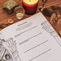 Modern Witch Tarot Coloring Book