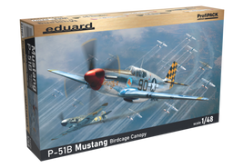 Eduard - P-51B Birdcage Canopy [ProfiPACK Edition] (1/48 Scale) Plastic Aircraft Model Kit