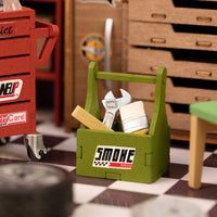 DIY Miniature  House Kit - Garage Workshop