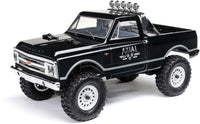 1/24 SCX24 1967 Chevrolet C10 4WD Truck RTR, Black