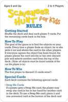 Scavenger Hunt Card Game