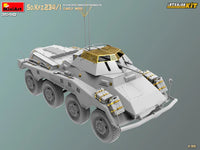 Sd.Kfz.234/1 Schwere Panzerspahwagen Early w/Interior (1/35 Scale) Plastic Military Model Kit