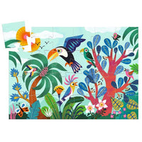 Silhouette Puzzle: Coco the Toucan (24 Piece) Puzzle