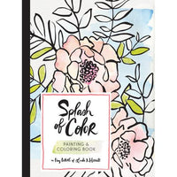 Splash of Color Painting & Coloring Book