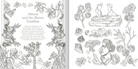 The Greek Mythology Coloring Book: Epic Scenes from Olympus and Beyond