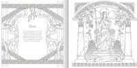 The Greek Mythology Coloring Book: Epic Scenes from Olympus and Beyond