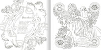 The Greek Mythology Coloring Book: Epic Scenes from Olympus and Beyond