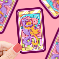 Turtle's Soup Cat Tarot Vinyl Stickers - Assorted