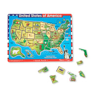 Wooden Sound Puzzle: U.S.A