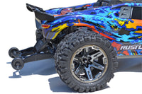 Wheelie Bar Mount for the Traxxas Rustler 4x4