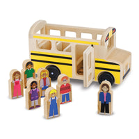 Wooden Classic School Bus