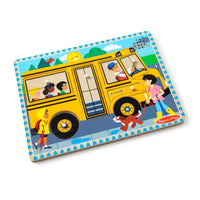 Wooden Sound Puzzle: The Wheels on the bus