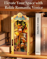 DIY Miniature Book Nook Kit: Romantic Venice