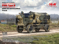 1/35 FWD Type B WWI U.S Ammunition Truck (1/35 Scale) Plastic Armor Model Kit