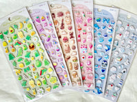 Kawaii Puffy Stickers