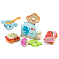 Role Play Kitten's Breakfast Dining Set