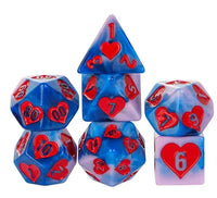 Love is in the Air Polyhedral Dice Set (7)