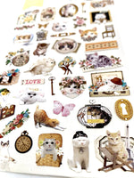 Sonia Lovely Cat Flat Stickers