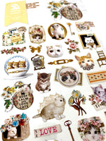 Sonia Lovely Cat Flat Stickers