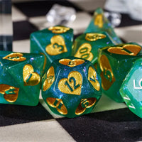 Lovely Stash Polyhedral Dice Set (7)