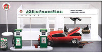 Joe's Power Plus Service Station (1/24th Scale) Plastic Building Model Kit