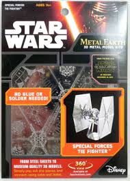 Metal Earth Star Wars Tie Fighter 3D Model Kit