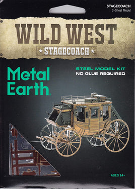 Metal Earth Wild West Stagecoach Model Kit
