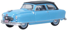 1950 Nash Rambler Custom Landau Convertible - Assembled -- Top Down (Strato Blue)