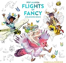 POP Manga Flights Of Fancy Coloring Book