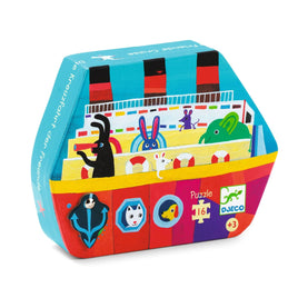 Silhouette Puzzle: Friends' Cruise (16 pc) Mini Puzzle