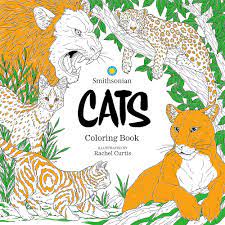 Smithsonian Cats Coloring Book