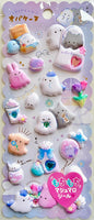 Pastel Super Puffy Stickers